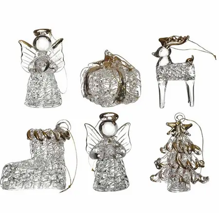 HANGING GLASS ORNAMENT