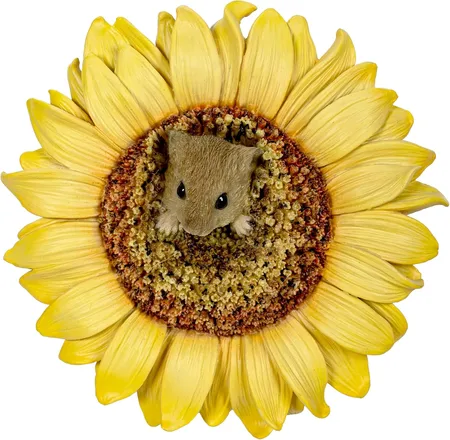 Hanging Harvest Mouse/Red Sunflower - image 1