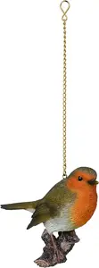 Hanging Robin on Branch - image 1