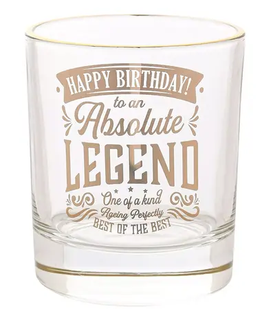 Harvey Makin Legend Tumbler Glass - The Man - image 3