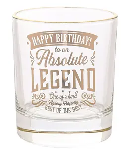 Harvey Makin Legend Tumbler Glass - The Man - image 3