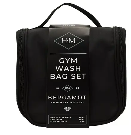 Harvey Makin Mens Gym Wash Bag Set - image 1
