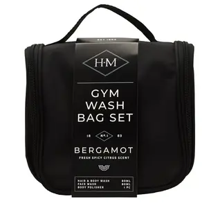 Harvey Makin Mens Gym Wash Bag Set - image 1