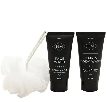 Harvey Makin Mens Gym Wash Bag Set - image 3