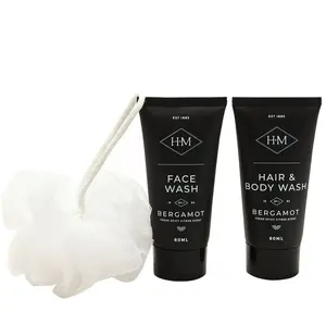Harvey Makin Mens Gym Wash Bag Set - image 3
