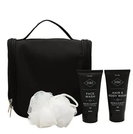 Harvey Makin Mens Gym Wash Bag Set - image 2