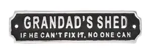 Harvey Makin Sign - Grandad's Shed