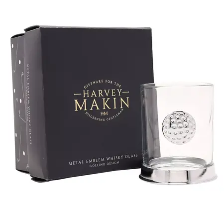Harvey Makin Whisky Glass - Golf - image 1