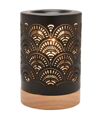Hestia Black Lace Aroma Lamp - image 1