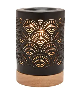 Hestia Black Lace Aroma Lamp - image 1