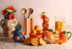 Hestia Orange Jug Small - image 4