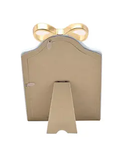 Hestia Soft Blue with Gold Ribbon Photo Frame - 5" x 7" - image 3