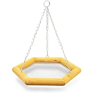 Hexagonal Hanging Bird Table