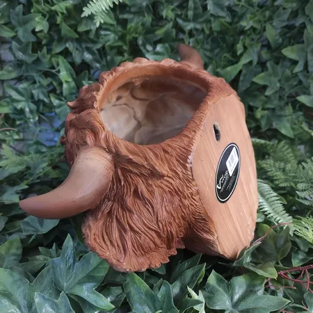 Highland Cattle Wall Planter - image 2