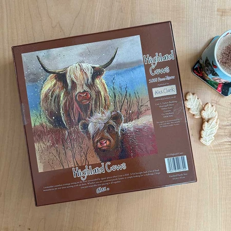 Highland Cows 1000 Piece Jigsaw Puzzle - image 1