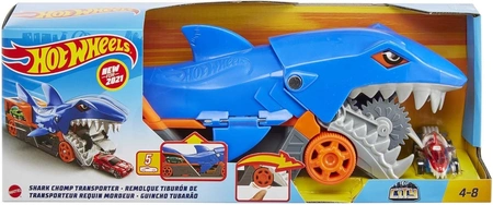 Hot Wheels Shark Chomp Transporter - image 1