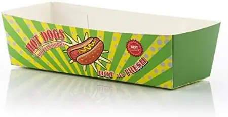 HOTDOG TRAY SET OF 8PCS - image 1