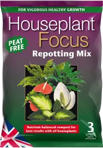 Houseplant Focus Repotting Mix Peat Free