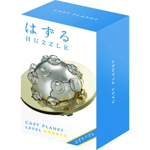 Huzzle Cast Planet Metal Brain Teaser