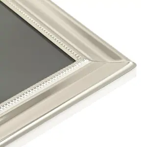 Impressions Silver Plated Single Beaded Frame 5" x 7" - image 3