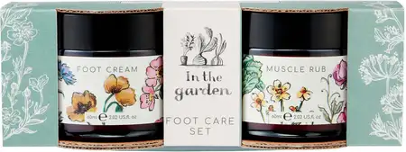 In The Garden Foot Care Set (Foot Cream 60ml, Muscle Rub 60ml) - image 1