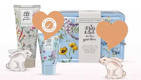 In The Garden Hand Care Tin (100ml Hand Cream & 50ml Exfoliating Hand Wash) - image 2