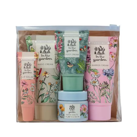 In The Garden Top To Toe Kit  (Hand Cream 50ml, Barrier Cream 50ml, Foot Cream 30ml, Bath Salts 30g, Lip Balm 10ml) - image 1
