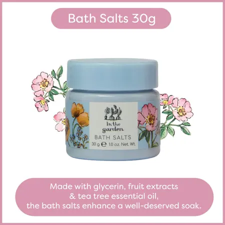 In The Garden Top To Toe Kit  (Hand Cream 50ml, Barrier Cream 50ml, Foot Cream 30ml, Bath Salts 30g, Lip Balm 10ml) - image 4