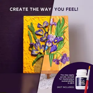 “Irises” SENSORY ART Creative SET 30×40 cm - image 7