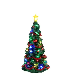 JOYFUL CHRISTMAS TREE, MULTI LIGHT, BATTERY OPERATED (4.5V)