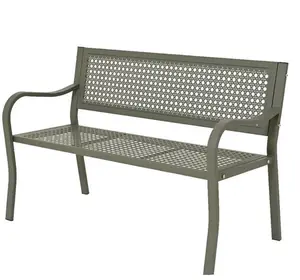 Bench aalborg steel outdoor