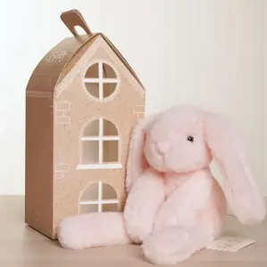 Katie The Plush Long Leg Light Pink Bunny 35 cm - image 5