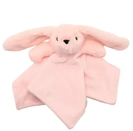 Katie the Plush Pink Bunny - Baby Comforter - image 1