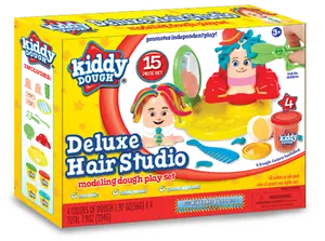 Kiddy Dough Deluxe Hairdresser  Set (Turkey)