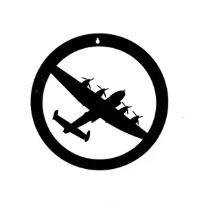 Lancaster Large Wall Art Black