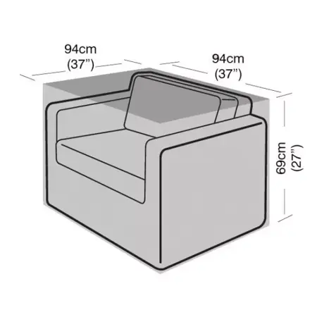 Large Armchair Cover - image 1