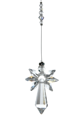 Lrg Crystal Guardian Angel Aurora Borealis