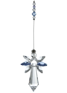 Large Crystal Guardian Angel Sapphire