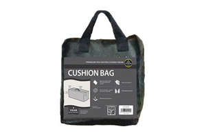 Large Garden Cushion Storage Bag – Waterproof Outdoor Storage (Black)