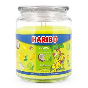 Large Haribo Candle Coconut Lime - image 1