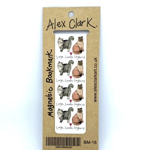 Large Lovable Longhairs Bookmark by Alex Clark - image 2