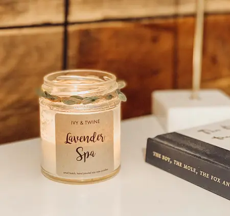 Lavender Spa (190g) Candle from Ivy & Twine - image 1