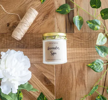 Lavender Spa (190g) Candle from Ivy & Twine - image 2