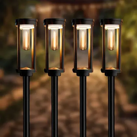 Lavenham Solar Garden Lights - 4 Pack - image 1