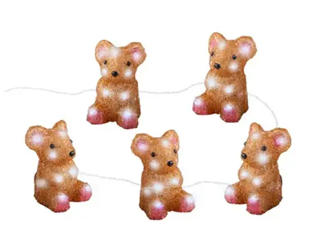 LED Mouse Acrylic Steady Battery Operated Outdoor - image 1