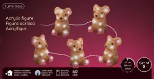 LED Mouse Acrylic Steady Battery Operated Outdoor - image 2