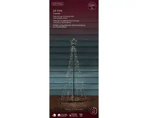 LED Tree gb Iron Cone Tree 8 Function Twinkle Effect Outdoor - image 2