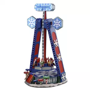 THE SPINNING SNOWFLAKE, WITH 4.5V ADAPTOR