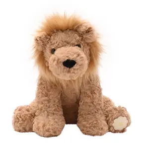 Leo The Plush Sitting Brown Lion 23 cm - image 1