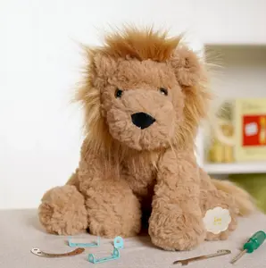 Leo The Plush Sitting Brown Lion 23 cm - image 2